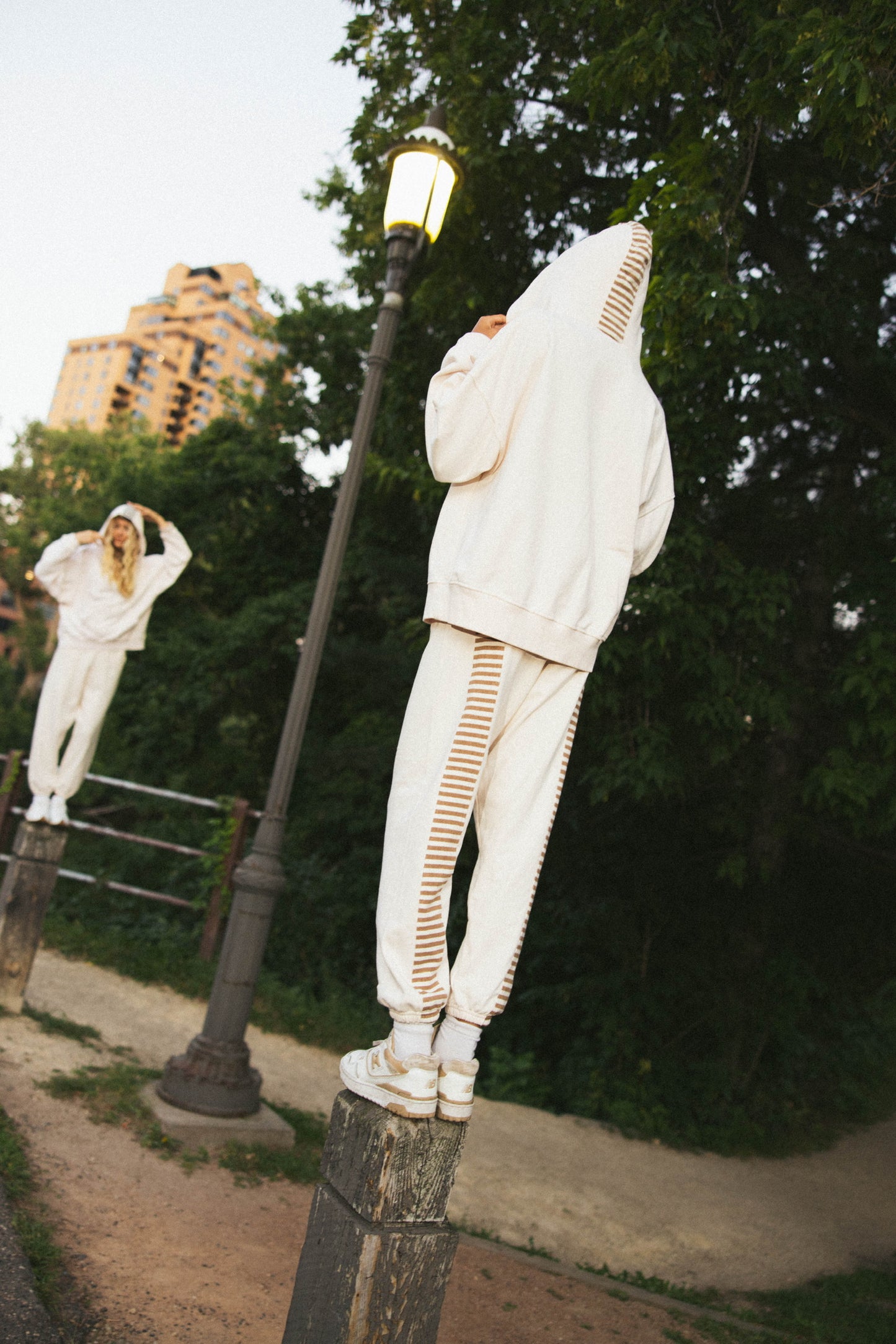 Cream Jogger