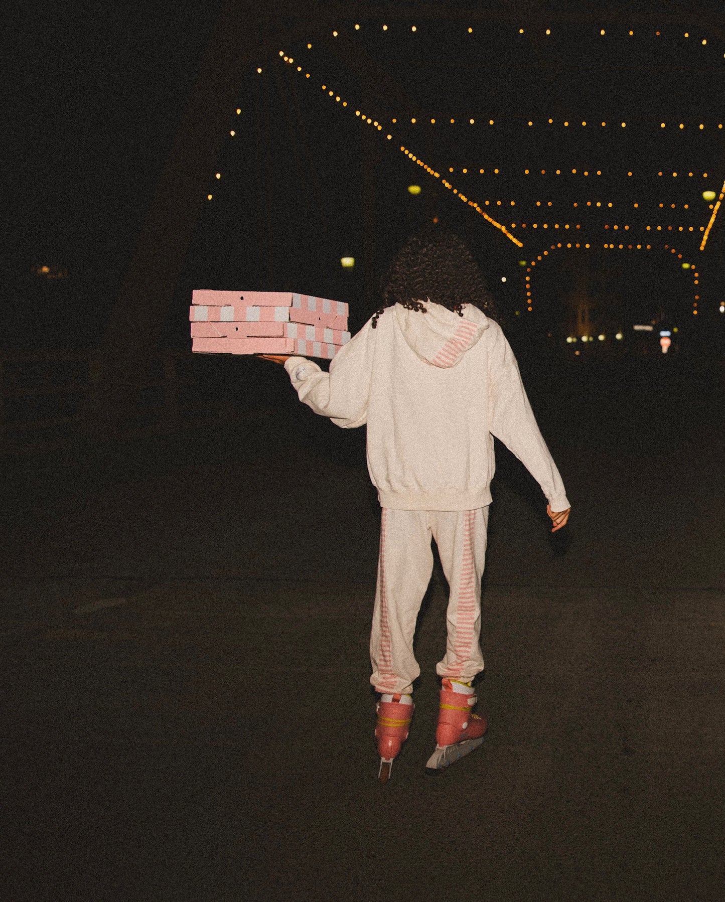 Oversized Cream Hoodie