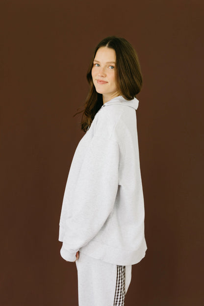 Oversized Polo Sweatshirt SHE TOOK MY