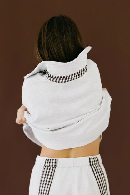 Oversized Polo Sweatshirt SHE TOOK MY