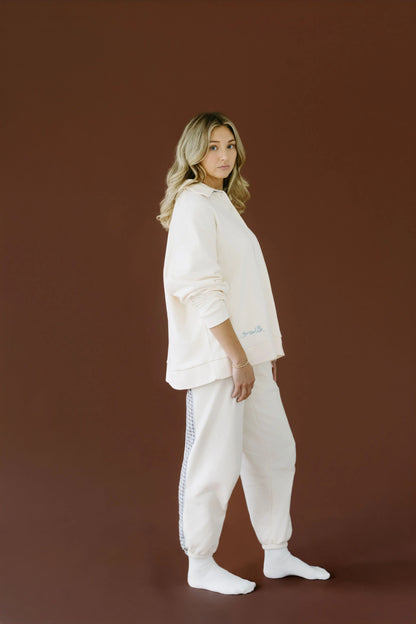 Oversized Polo Sweatshirt SHE TOOK MY