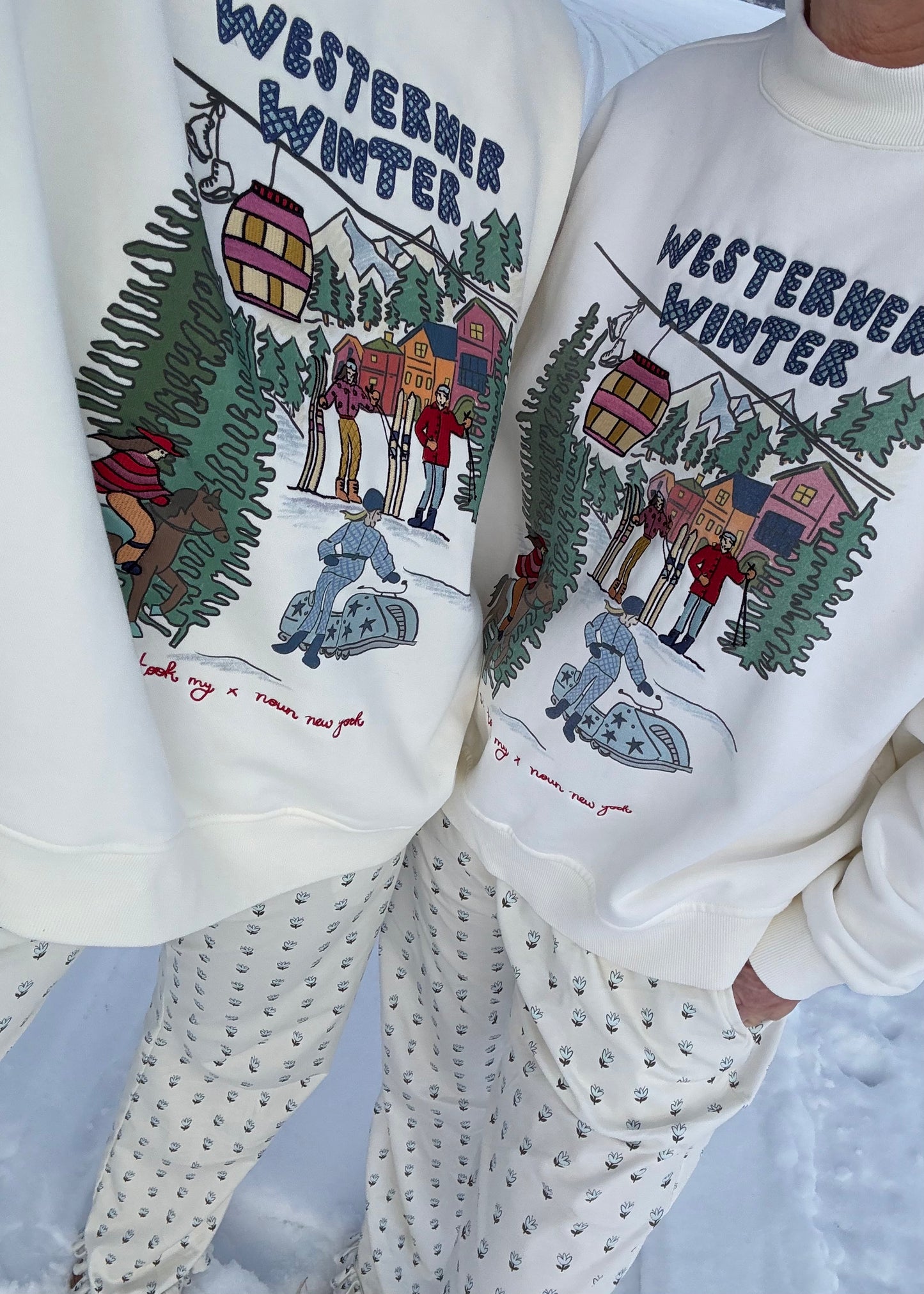 WESTERNER WINTER Mock Neck SHE TOOK MY