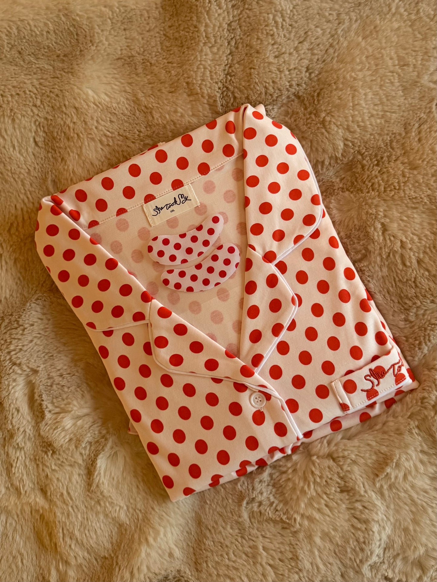 Three Piece Pajama Set SHE TOOK MY