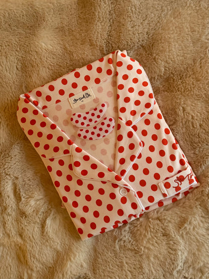 Three Piece Pajama Set SHE TOOK MY