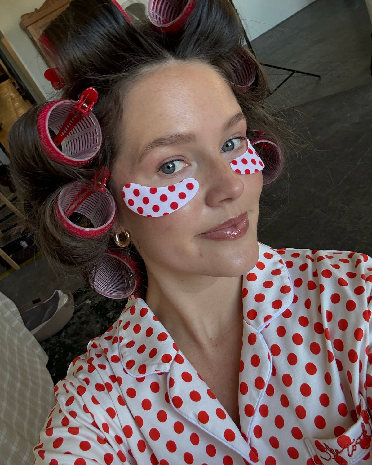Three Piece Pajama Set SHE TOOK MY