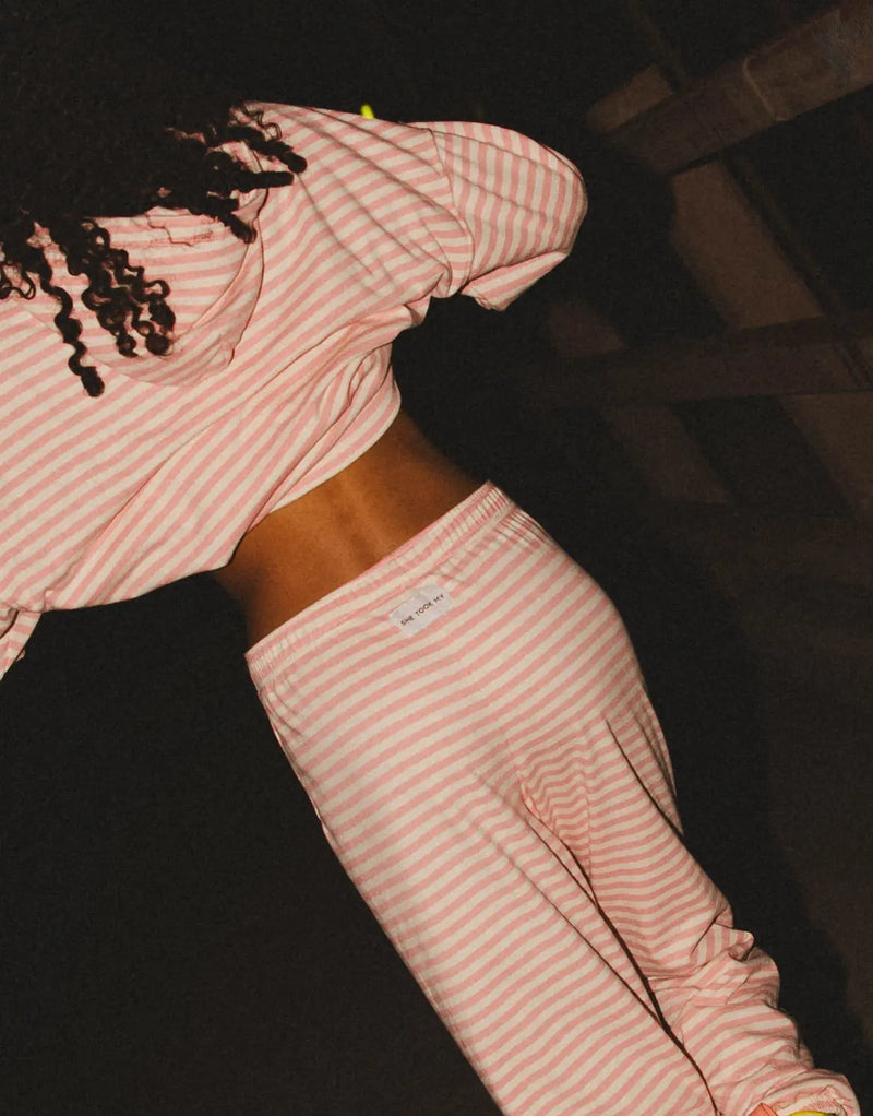 Striped Jogger SHE TOOK MY