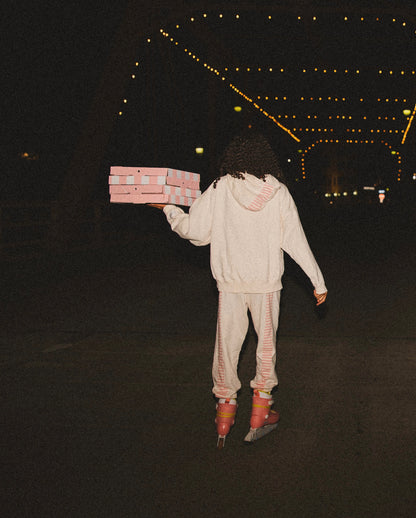 Oversized Cream Hoodie