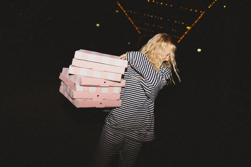 Striped Hoodie SHE TOOK MY