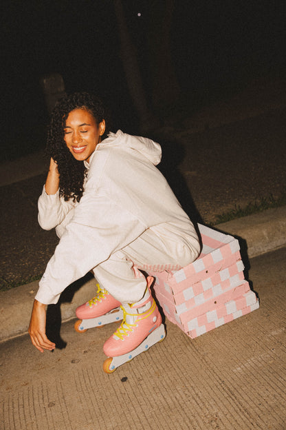 Oversized Cream Hoodie