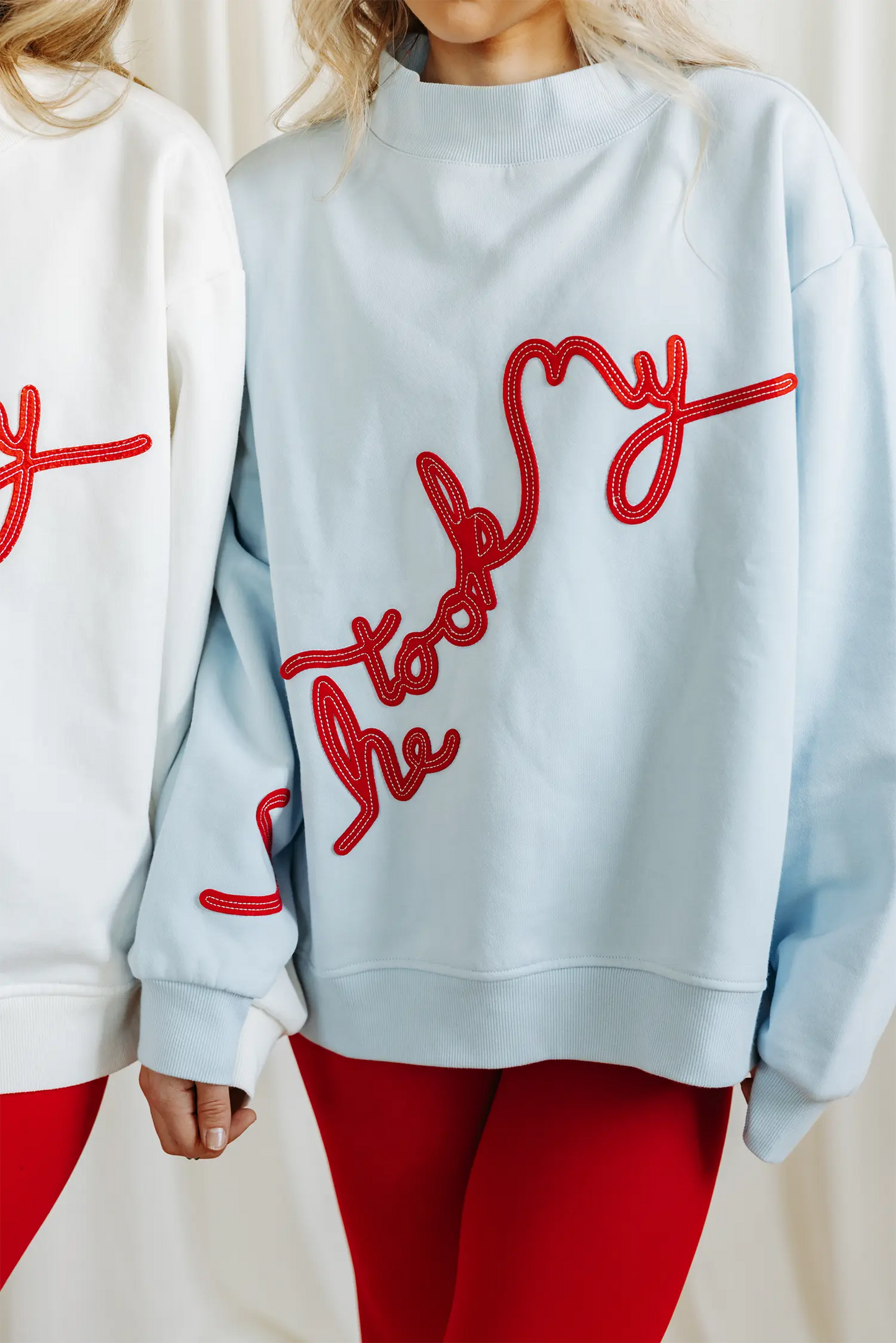 STM Mock Neck SHE TOOK MY