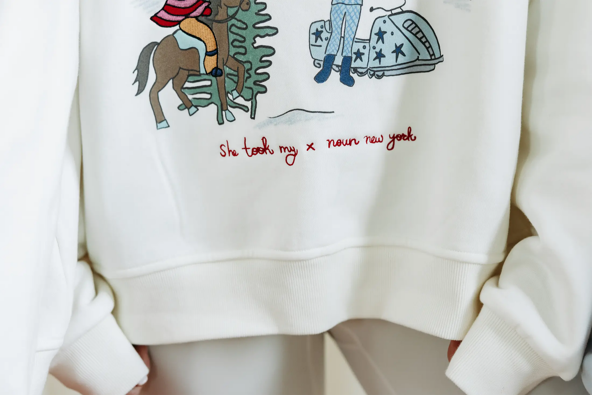 WESTERNER WINTER Mock Neck SHE TOOK MY