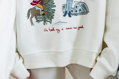 WESTERNER WINTER Mock Neck SHE TOOK MY