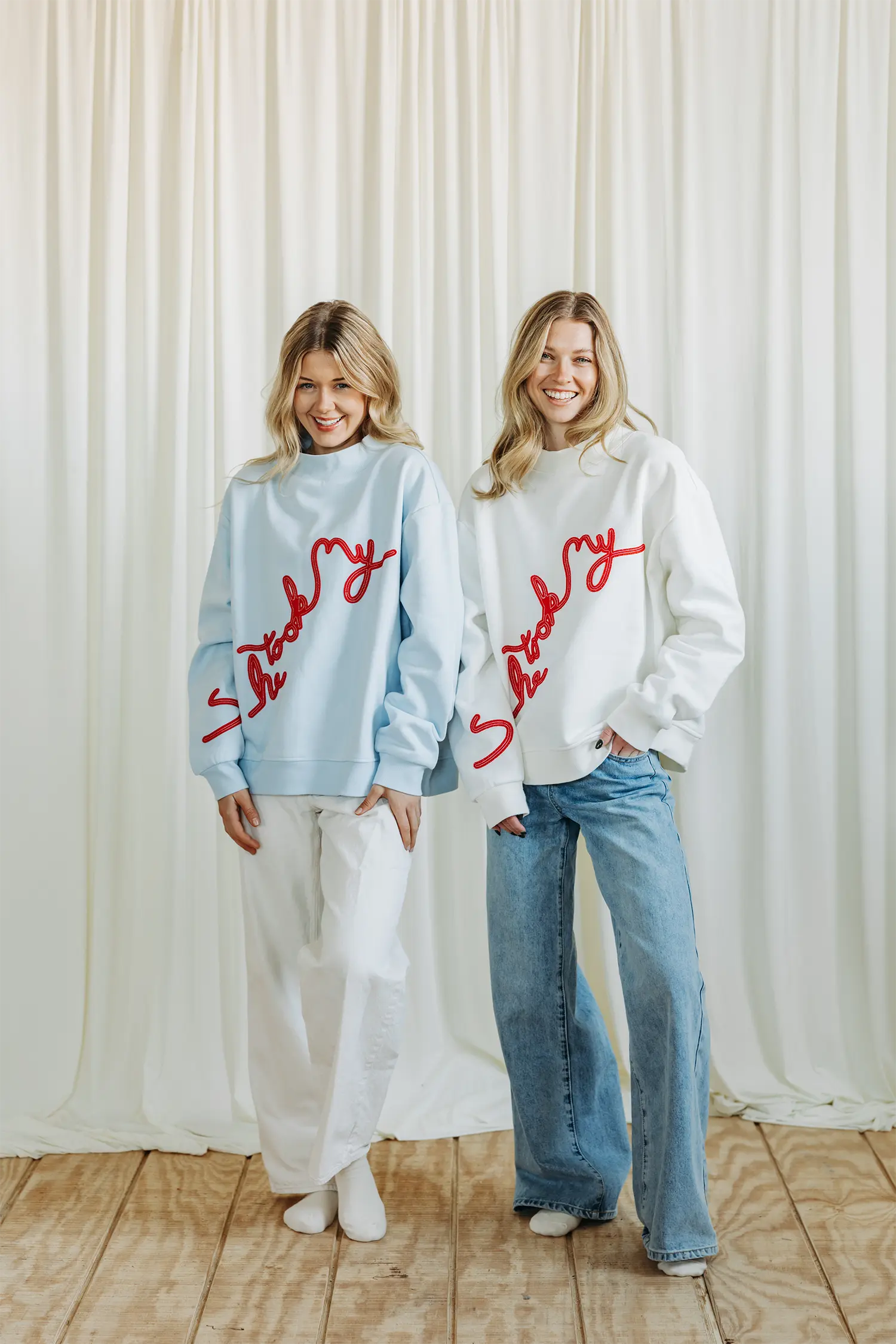 STM Mock Neck SHE TOOK MY