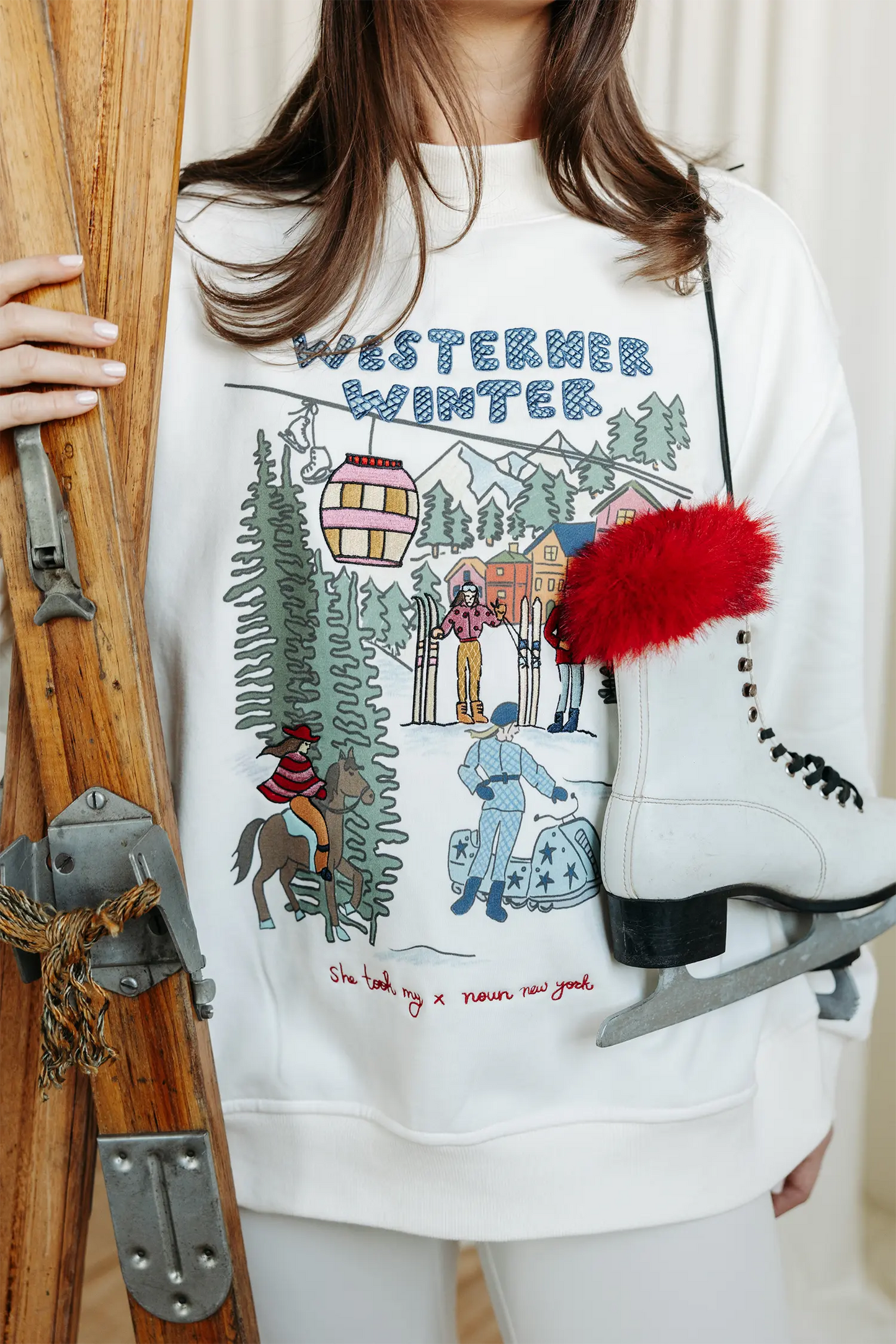 WESTERNER WINTER Mock Neck SHE TOOK MY