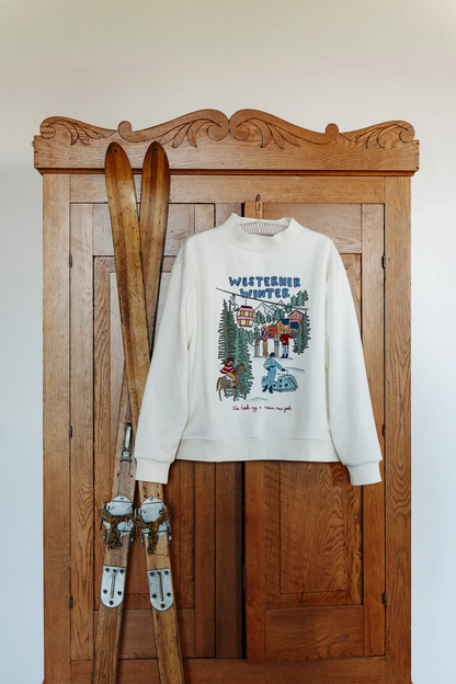 WESTERNER WINTER Mock Neck SHE TOOK MY