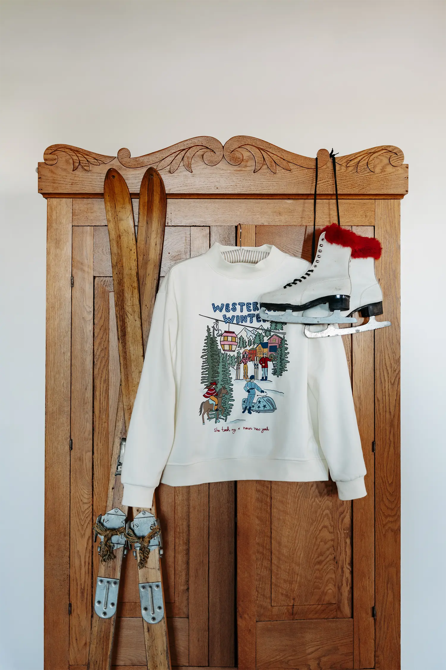 WESTERNER WINTER Mock Neck SHE TOOK MY