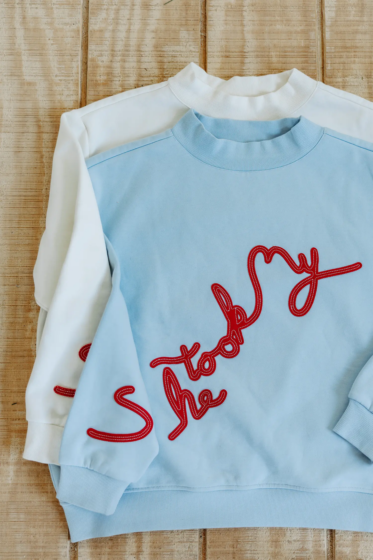 STM Mock Neck SHE TOOK MY